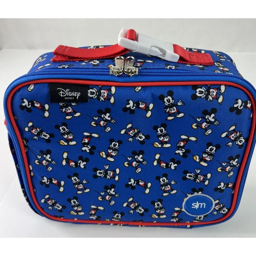 Disney Lunchbox‎ Mickey Mouse Simple Modern Hadley 2.0 4-Piece Set Blue A77